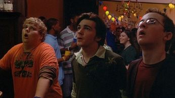 Drake Bell, Andrew Lewis Caldwell, and Kevin Covais in College (2008)
