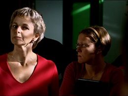 Gillian Bevan and Ursula Holden Gill in Teachers (2001)