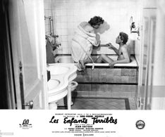Edouard Dermithe and Nicole Stéphane in Les Enfants Terribles (1950)