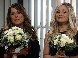 Kimberly McCullough and Emme Rylan in General Hospital (1963)