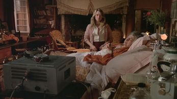 Therese Giehse and Cathryn Harrison in Black Moon (1975)