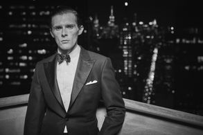 Samuel Dunning modeling for Ralph Lauren RRL Spring/Summer 2016.