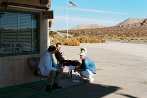 Thomas Sadoski, Eli Powers, and Dan Bakkedahl