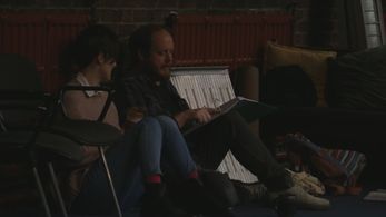 Holly McLachlan and Adam Nelson in The Mire (2023)