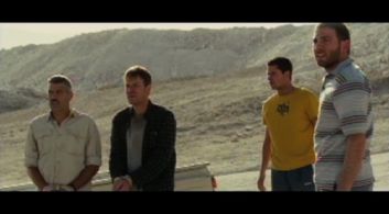 George Clooney, Ewan McGregor, Hrach Titizian, and Jack Mercy in The Men Who Stare at Goats (2009)