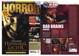 Bad Brains article on Horror Mania
