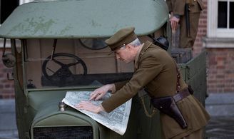 Captain Robert Barton - REBELLION (Taken on set at Dublin Castle, Ireland)