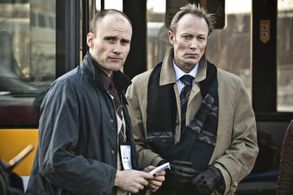 Lars Mikkelsen and Frederik Meldal Nørgaard in Those Who Kill: Shadow of the Past (2011)