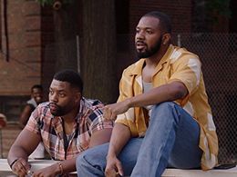 LaRoyce Hawkins and Brian Nelson Jr. in Chicago P.D. (2014)
