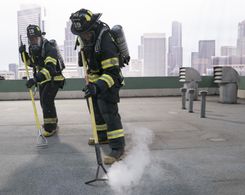 Jason George and Barrett Doss in Station 19 (2018)