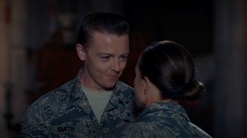 Alicia Ziegler and Brian Gilleece in Echo Base (2023)