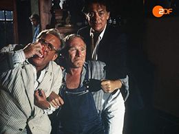 Dieter Eppler and Klausjürgen Wussow in The Black Forest Hospital (1985)