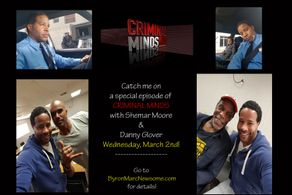 On set of Criminal Minds