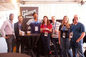 Panelists and VIP at the Nashville Film Festival