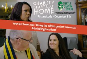 Richard Rycroft and Rose Johnson in Charity Starts at Home (2015)