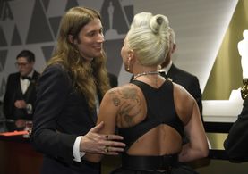 Lady Gaga and Ludwig Göransson at an event for The Oscars (2019)