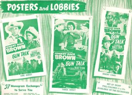 Johnny Mack Brown, Raymond Hatton, and Zon Murray in Gun Talk (1947)