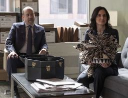Paul Giamatti and Tanis Parenteau in Billions 