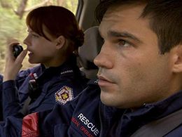 Daniel Amalm and Katherine Hicks in Rescue Special Ops (2009)