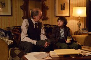 David Bradley and Ben Hyland in The Strain (2014)
