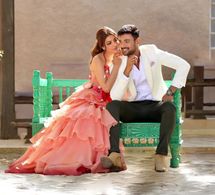 Kajal Aggarwal and Sai Srinivas Bellamkonda in Kavacham (2018)