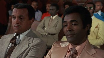 Harry Belafonte, Lincoln Kilpatrick, Calvin Lockhart, and Johnny Sekka in Uptown Saturday Night (1974)