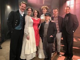 Alex Borstein, Rachel Brosnahan, and Lauren Norvelle in The Marvelous Mrs. Maisel (2017)