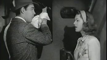 Richard Bailey and Linda Stirling in Manhunt of Mystery Island (1945)