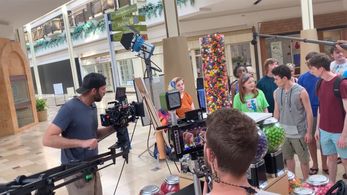 Quinn McColgan, Cameron Ocasio, and Jaz Goodreau in Project Pay Day (2021)