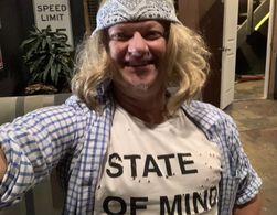 Warren Dean Fulton behind the scenes on Pay to Die as Paul