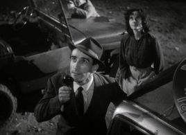 Arnoldo Foà and Luisa Rossi in Stranger on the Prowl (1952)