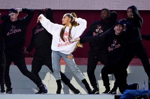 Ariana Grande at an event for One Love Manchester (2017)