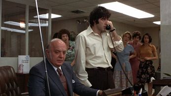 Al Pacino, Penelope Allen, Sully Boyar, Sandra Kazan, Marcia Jean Kurtz, and Estelle Omens in Dog Day Afternoon (1975)