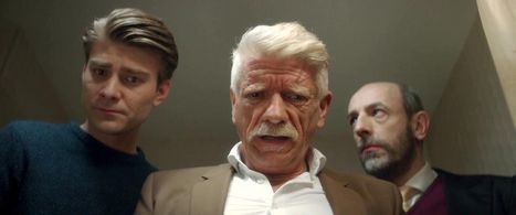 Csongor Kassai, Richard Stanke, and Marek Lambora in Láska hory prenásí (2022)