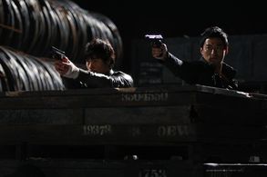 Ju Jin-Mo and Kang-woo Kim in A Better Tomorrow (2010)