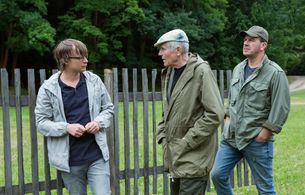 Jirí Havel, Krystof Hádek, and Stanislav Majer in Vzteklina (2017)