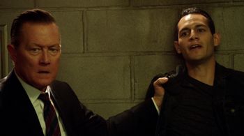 Johnny Rey Diaz and Robert Patrick in 