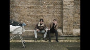 Sidney Berthier and Joshua Allsopp in Loud Hearts (2018)