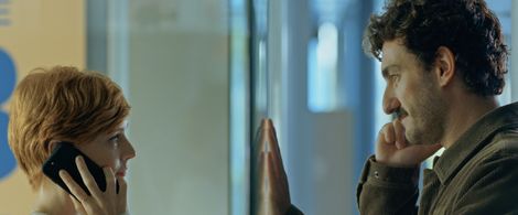 Ana Polvorosa and Miki Esparbé in A quien dices amar (2019)