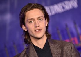 Percy Hynes White at an event for Wednesday (2022)