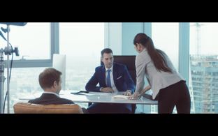 James Maslow, Jon Eiswerth, and Cecilia Kim in Stars Fell on Alabama (2021)