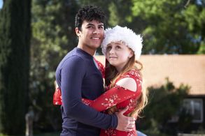 Juliette Angelo and Javier Bolanos in I'll Be Next Door for Christmas (2018)