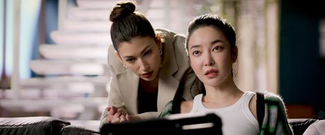 Úrsula Corberó and Yun Jee Kim in Lift (2024)