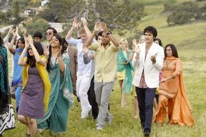 Michael Steger, Trevor Donovan, and Tristan Mack Wilds in 90210 (2008)