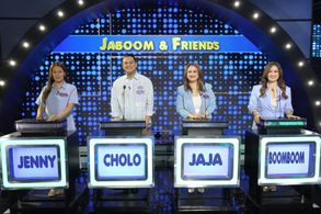 Boomboom Gonzales, Jaja Gonzales, Cholo Barretto, and Jenny Quizon in Family Feud Philippines (2022)