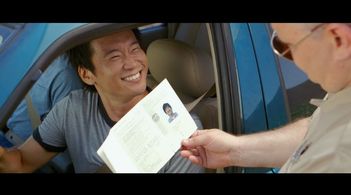 Still of Eugene Kim and Michael Patrick McGill in Sake-Bomb (2013)