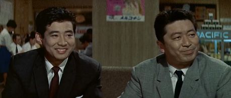 Yû Fujiki and Tadao Takashima in King Kong vs. Godzilla (1963)