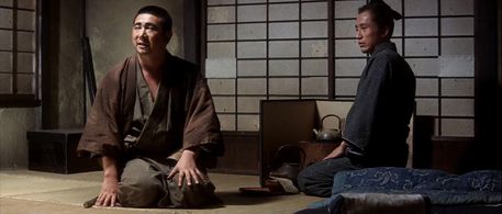 Shintarô Katsu and Gaku Yamamoto in Zatoichi and the Chess Expert (1965)