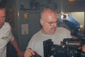 Setting the camera with Jon