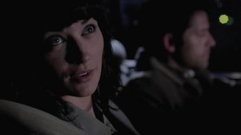 Misha Collins and Erica Carroll in Supernatural (2005)